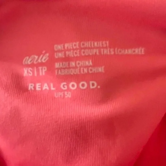 Aerie Bright Pink One-Piece Swimsuit​​​ - Picture 3 of 3